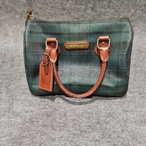 Vintage Polo Ralph Lauren Black Watch Tartan Handbag